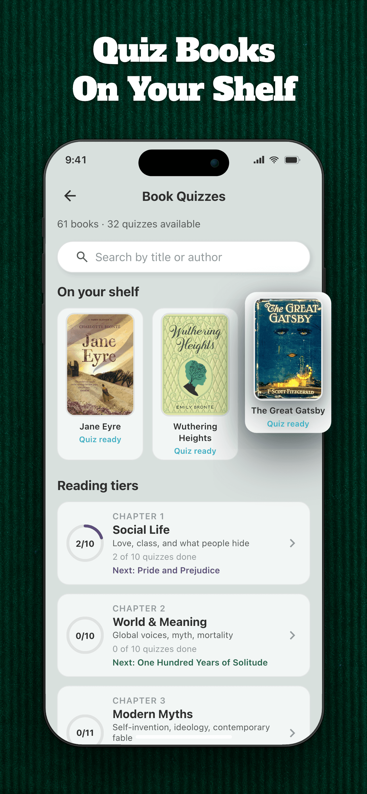 LitIQ book quizzes
