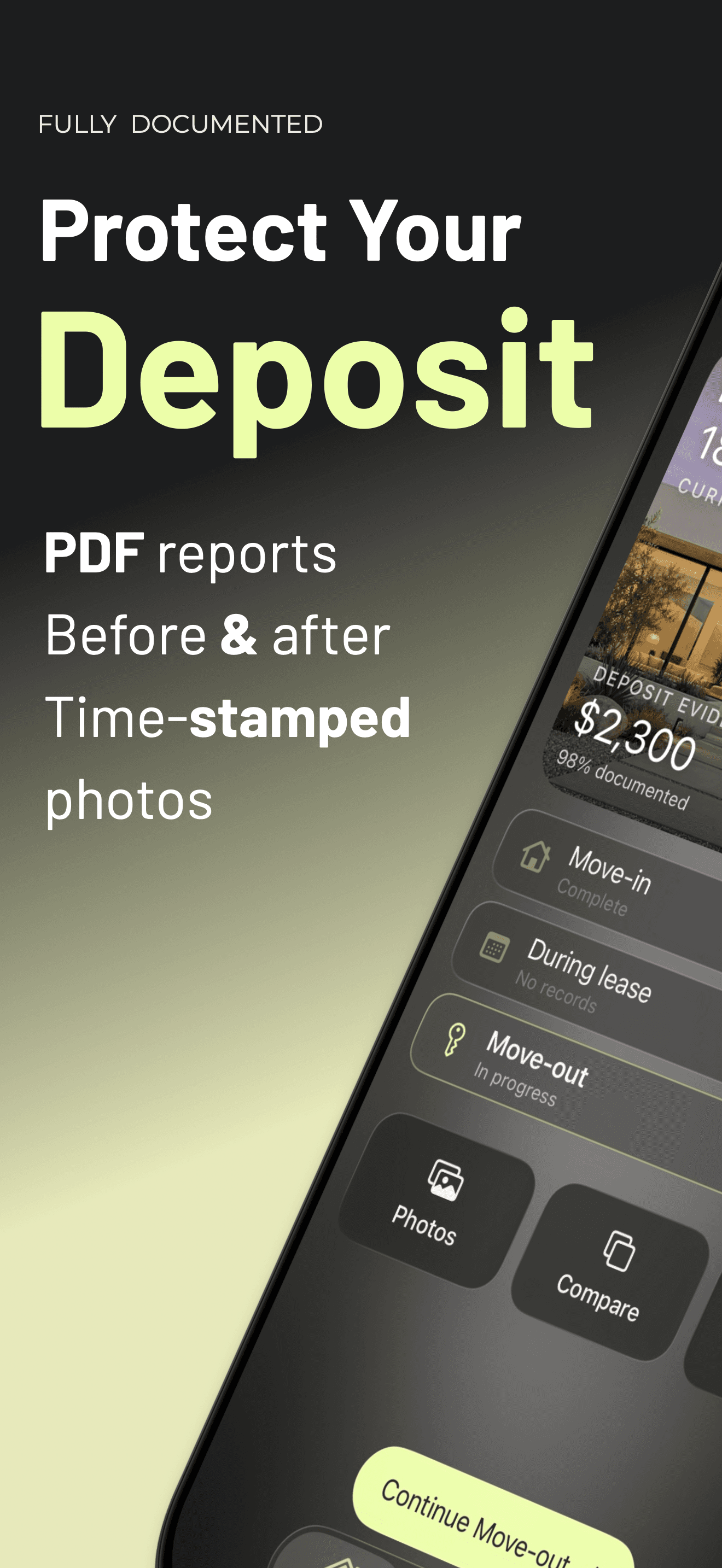 Prufio — Protect Your Deposit