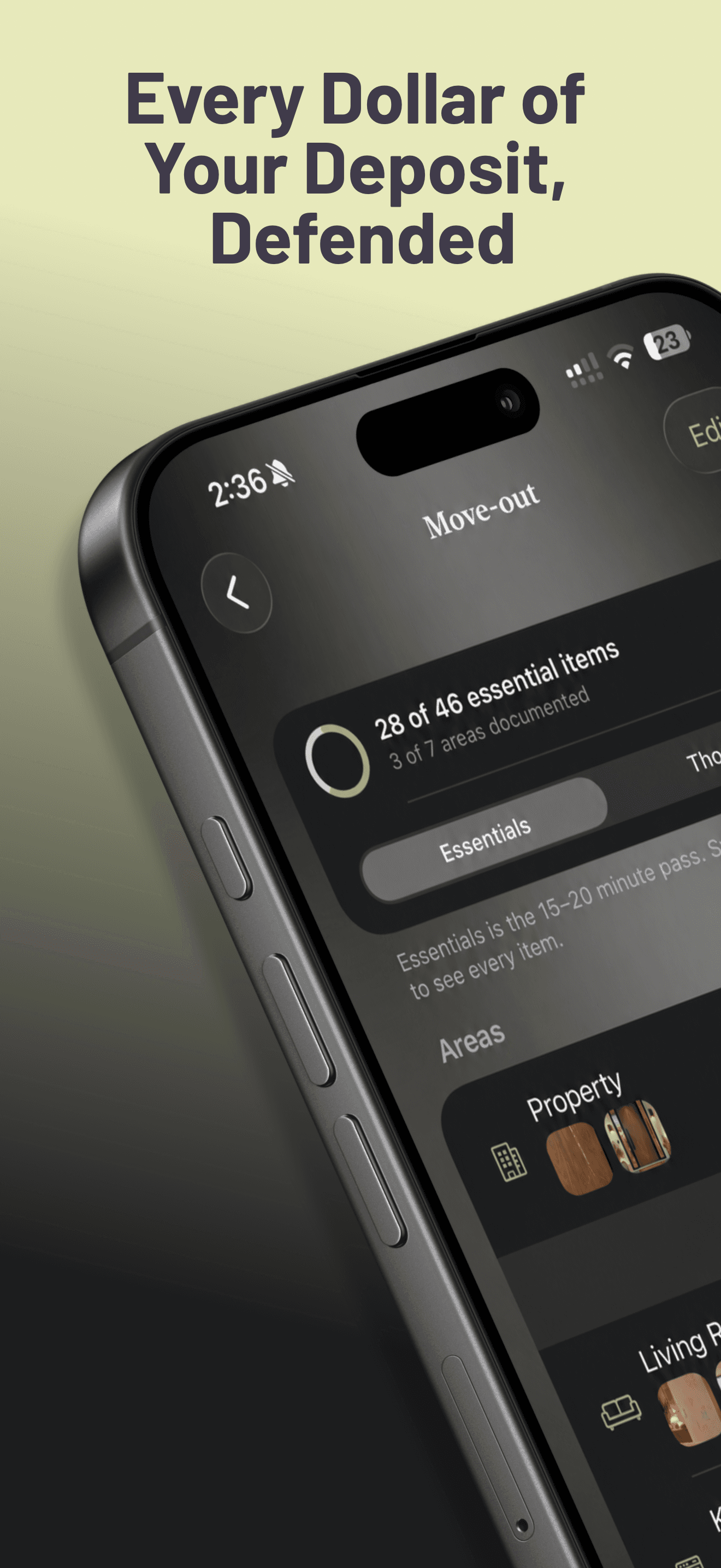 Prufio — Every Dollar of Your Deposit, Defended